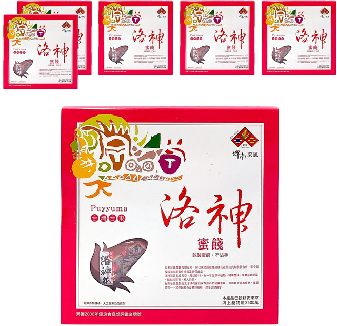 Puyyuma 埤南采風 洛神花蜜餞, 360g, 6盒
