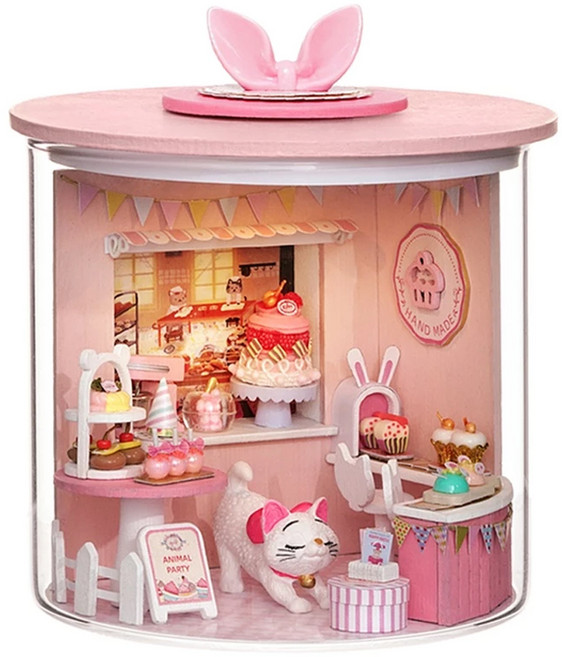 CUTE ROOM 智趣屋 DIY 手作袖珍屋 B-034, 多色, 1組