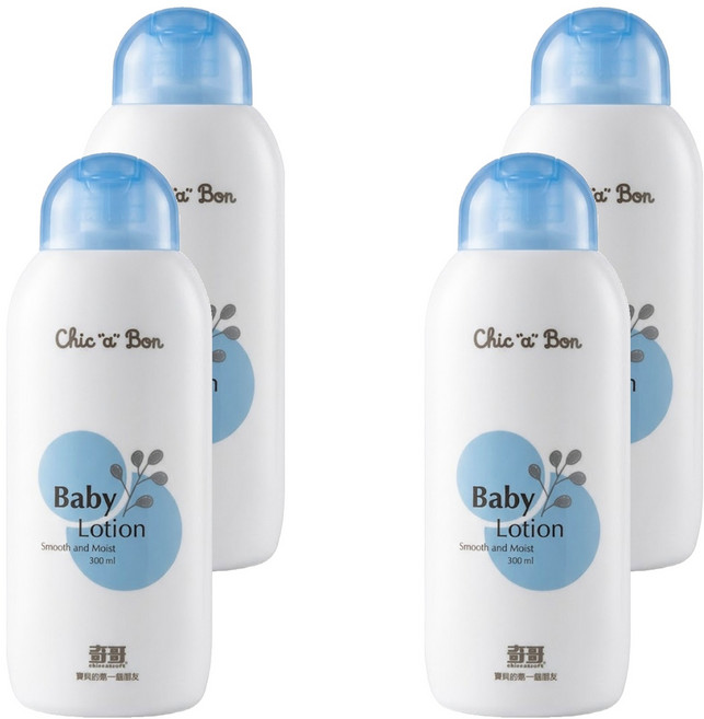 奇哥 Chic a Bon 嬰兒乳液, 300ml, 4瓶