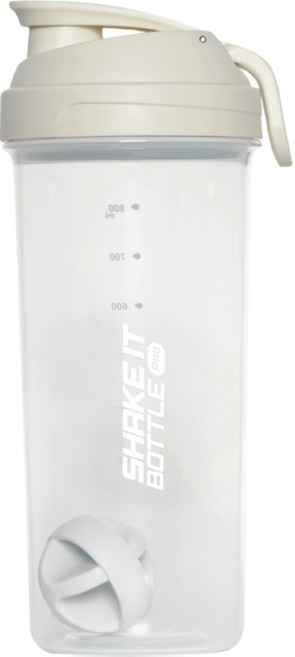 LocknLock 樂扣樂扣 透能搖搖水壺, 霧白, 1個, 900ml