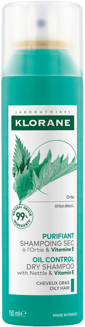 KLORANE 蔻蘿蘭 控油乾洗髮噴霧, 150ml, 1瓶