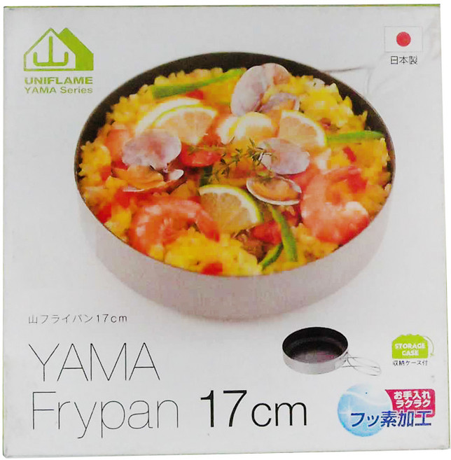 UNIFLAME 不沾煎鍋 U667651, 170mm, 1個