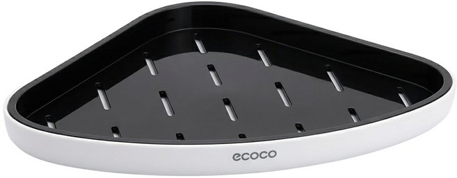 ecoco 意可可 壁掛式置物架 三角款, 顏色隨機, 1個