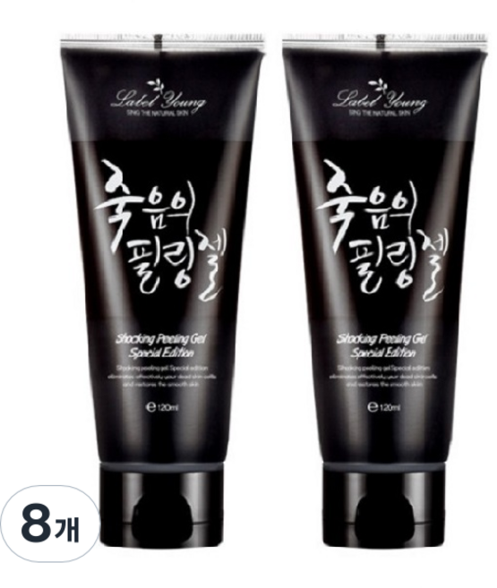 Label Young SHOCKING 特別版去角質凝膠, 120ml, 8個