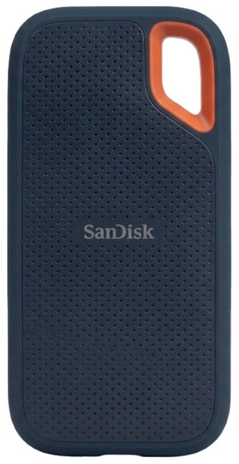 SanDisk 晟碟 Extreme 行動固態硬碟 SDSSDE61, 2TB, 黑色 + 紅色