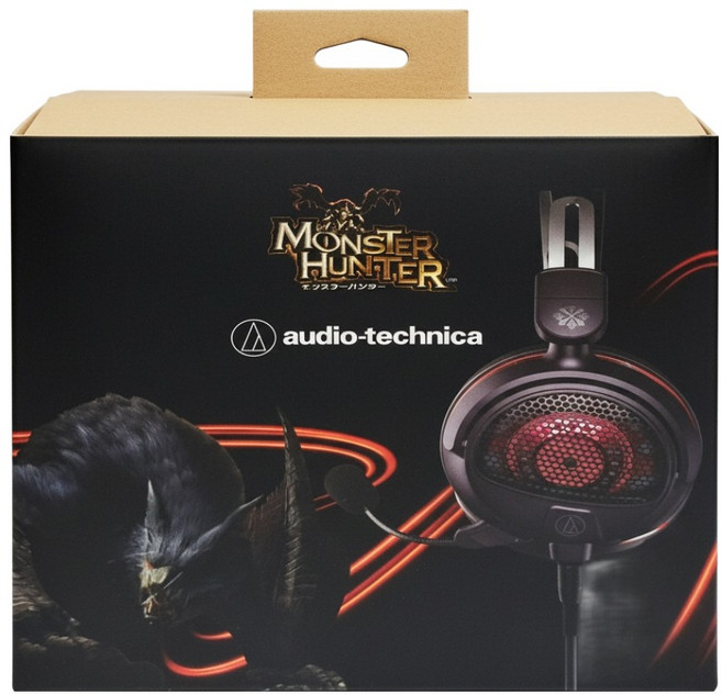 audio-technica 鐵三角 耳機麥克風 原廠保固, ATH-GDL3 NAR, 黑色 + 紅色
