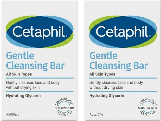 Cetaphil 舒特膚 溫和潔膚凝脂, 127g, 2個