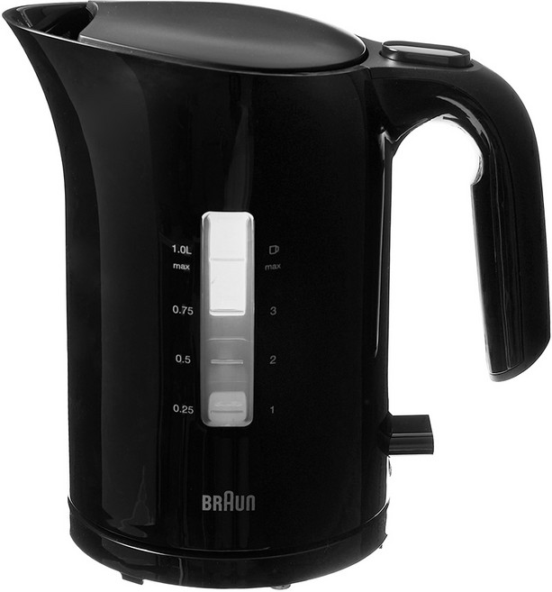 BRAUn 百靈 輕巧型電熱水壺, WK3000BK