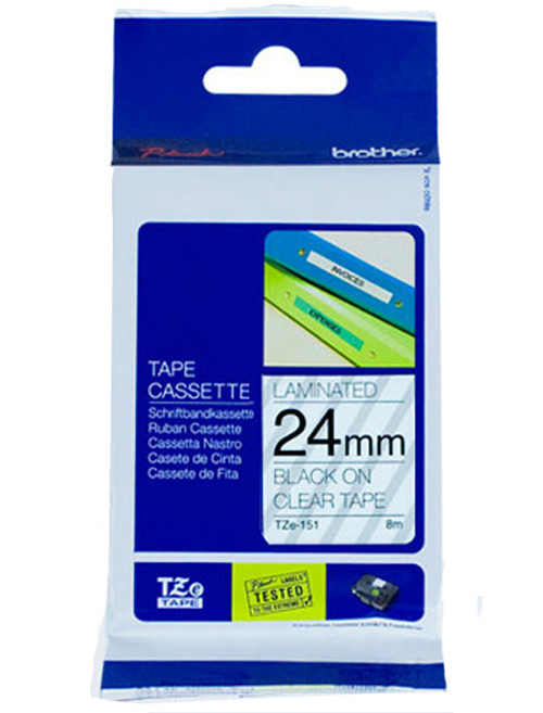 TZe TAPE Brother 原廠標籤帶 TZe-151, 24 毫米寬, 1個, 1EA