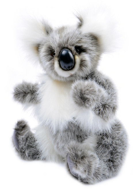 HANSA TOY 動物玩偶 4470 無尾熊 Koala Jointed S, 灰色, 26cm, 1個