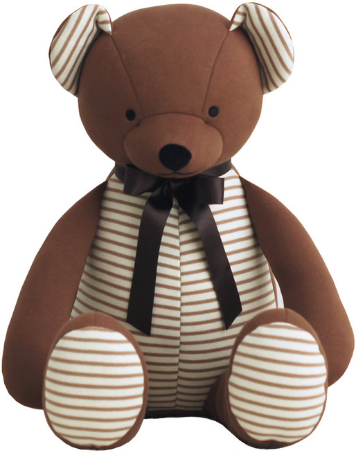 Million Dollar Baby 有機娃娃 安撫熊, 棕色, 42cm, 1個