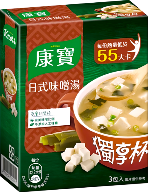Knorr 康寶 獨享杯 日式味噌, 35.4g, 1盒
