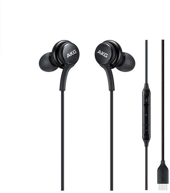 SAMSUNG 三星 Type-C AKG 耳機, EO-IC100, 黑色