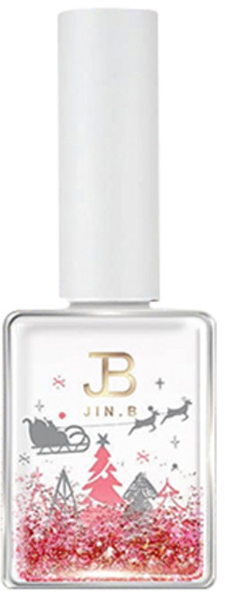 Gracia Japan Shooting Star聖誕限定系列亮粉指甲油, JBIG-014, 1個, 11ml