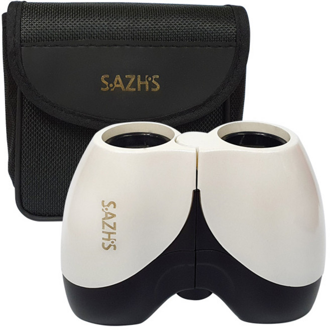 SAZHS 8x 自動對焦 A-7 望遠鏡 黑色 + 小袋套組, 21毫米