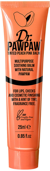 Dr.PAWPAW 摩卡潤色木瓜霜, Peach Pink, 25ml, 1條
