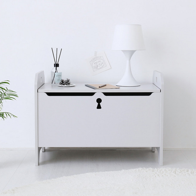 MARKET B SEJEL 收納長凳 KS1074ST, 灰色