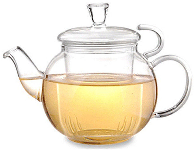 BELLE design 愛麗絲玻璃濾網茶壺, 單一顏色, 400ml
