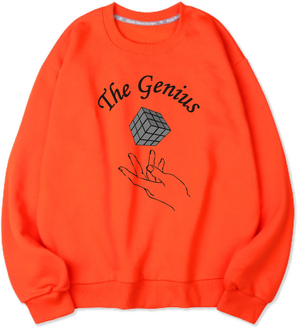 VENHIT The Genius 半寬鬆版型特厚雙面棉大學T