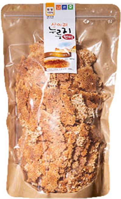 糙米鍋巴脆餅, 800g, 1包