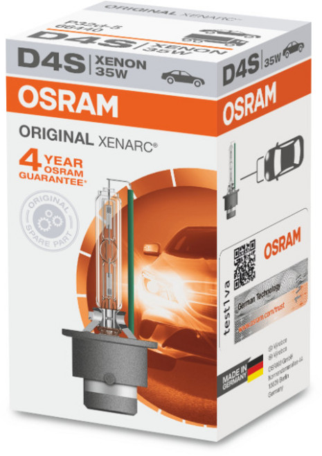 OSRAM 歐司朗 HID 原廠氙氣燈 4200K D4S, 混合色, 1個