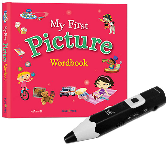 bluentree Rainbow B SayPen 64G 黑色 + 迪士尼首本圖畫字典 My Picture Wordbook 套組
