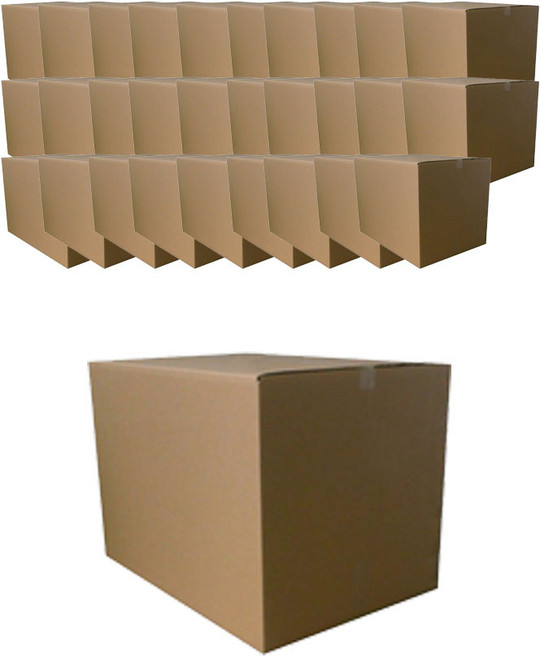 KOKIRI LIVING 宅配 搬家 紙箱 B楞 250 x 200 x 150 mm, 90個, 單一顏色