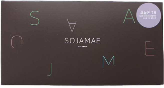 SOJAMAE 今天是7月冷萃咖啡液, 30ml, 30包, 1盒