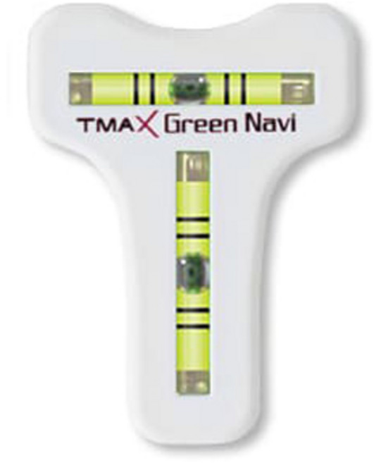 TMAX Green Navi高爾夫推桿坡度測量器果嶺分析球標 標準型, 白色, 1個