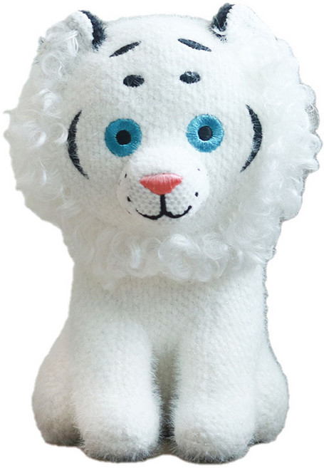 NATURE TIMES 動物娃娃裝飾, 老虎, 23cm, 1個
