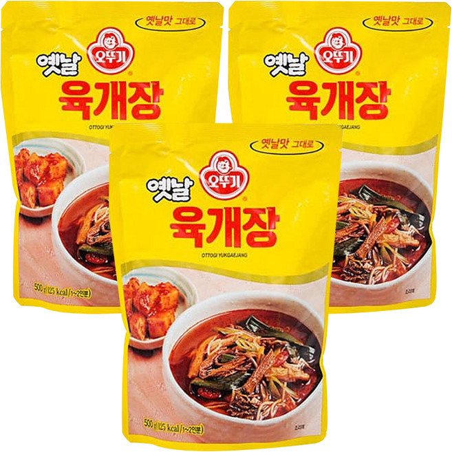 OTOKI 不倒翁 即食傳統辣牛肉湯, 500g, 3包