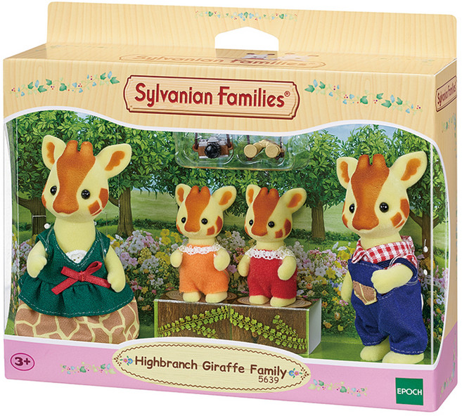 EPOCH Sylvanian Families 森林家族 長頸鹿家族公仔 5639, 1個