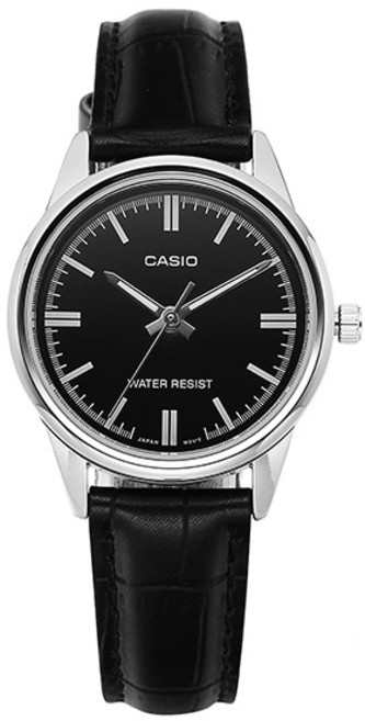 CASIO 卡西歐 女用指針考試石英皮革手錶 LTP-V005L-1AUDF