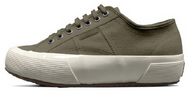 SUPERGA 帆布厚底運動鞋 S3111TWA