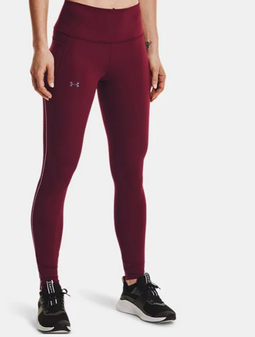 UNDER ARMOUR 安德瑪 女款 RUSH ColdGear Core 防滑腰帶全長緊身褲 1365719