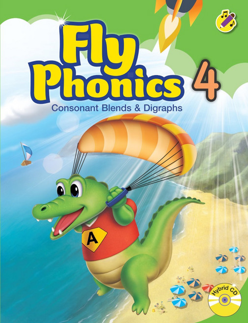TWO PONDS Fly Phonics 4 SB with Hybrid CD 1 點讀筆