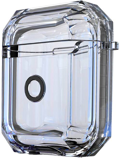 ONUP AirPods 2代 水晶保護殼, 黑色, AP05, 1個