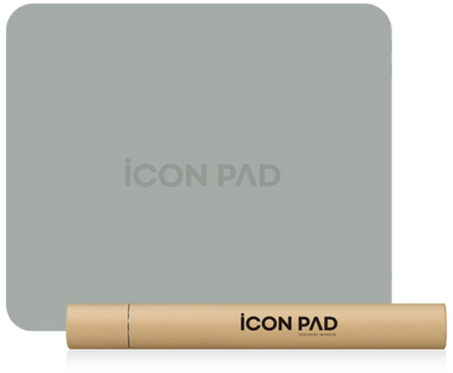 NOMADE ICON PAD R400, 霧綠色, 400mm x 340mm x 厚度 2mm