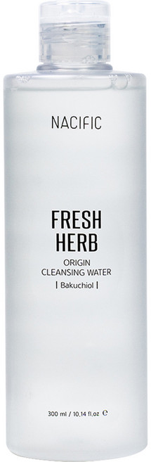 NACIFIC Fresh Herb Origin補骨脂酚卸妝水, 300ml, 1瓶