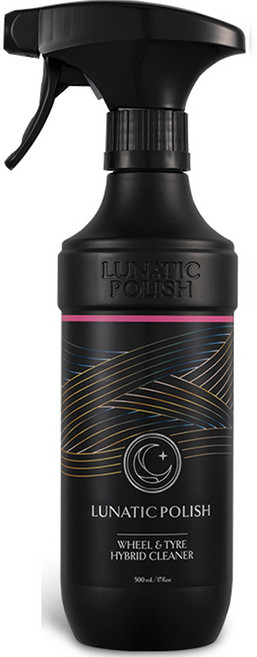 LunaticPolish 輪圈與輪胎混合清潔劑, 500ml, 1個
