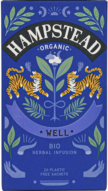 HAMPSTEAD Well草本茶包, 1.25g, 20包, 1盒