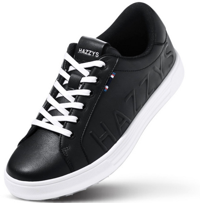 HAZZYS GOLF 男士Logo點綴膠底無釘高爾夫球鞋 PYSO2E702