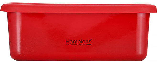 Hamptons 長方形琺瑯密封保鮮盒, HYF-E-107, 1個