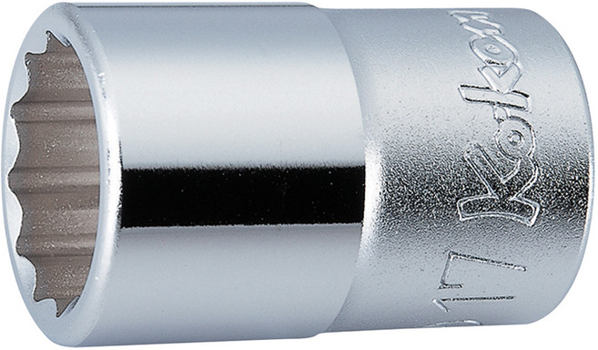 Koken 1/2 套筒 4405M 12角 32mm 手動用 短型, 1個
