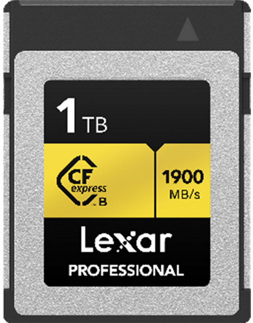 Lexar 雷克沙 Professional CFexpress Type B GOLD PRO CF卡, 1024GB