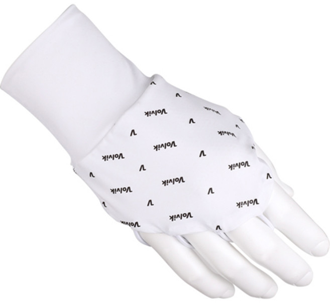 Volvik Monogram 高爾夫手背手套袖套遮陽套 右手用, 白色