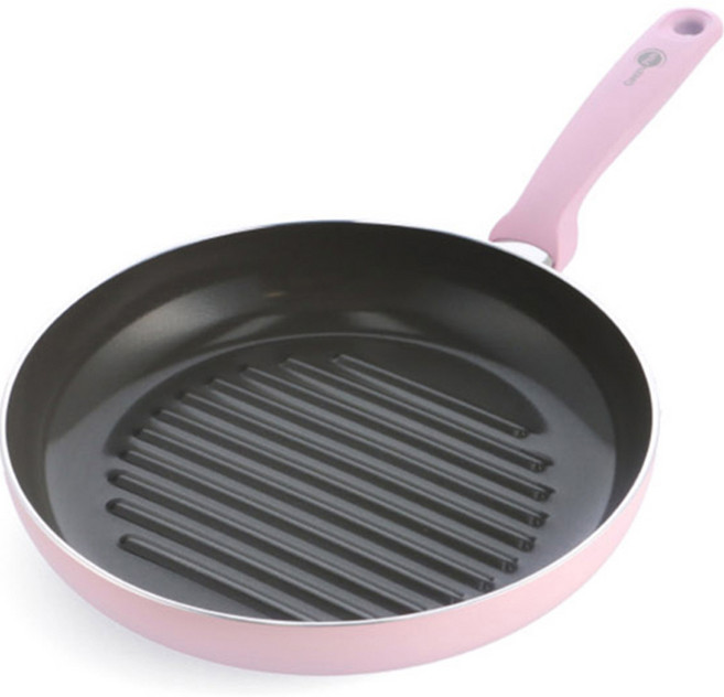 GREEN PAN 電磁爐適用Torino系列陶瓷塗層單柄條紋煎鍋 石英粉, 1個, 28cm
