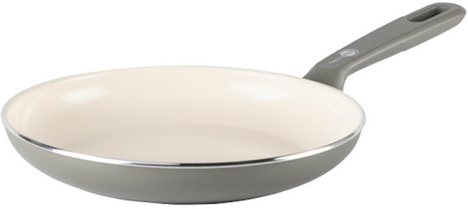 GREEN PAN 電磁爐 Memphis 陶瓷塗層平底鍋 石英灰, 30cm, 1個