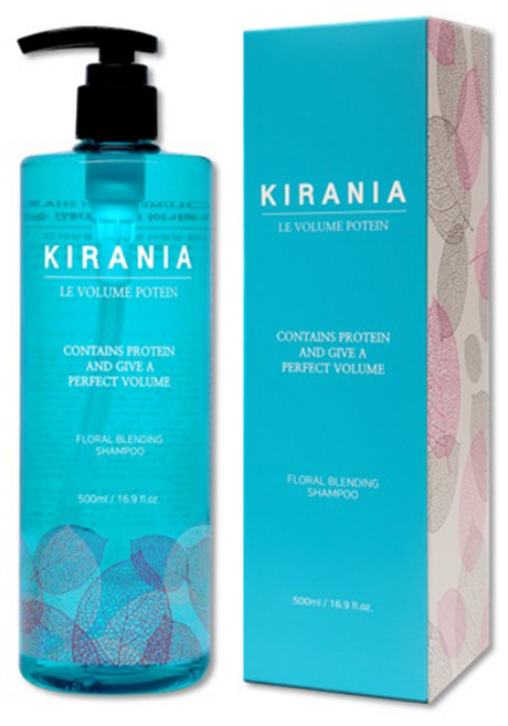 KIRANIA 蛋白質豐盈護理洗髮精, 500ml, 1個