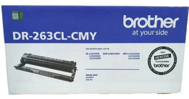 brother 兄弟牌 感光鼓, 1個, DR-263CL-CMY
